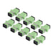 EAN 65030937504 - StarTech.com SIMPLEXSCAPCF adaptador de fibra óptica 10 pieza(s) Verde imagen 2