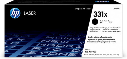 EAN 0193905925926 - HP 331X High Yield Black Original Laser Toner Cartridge cartucho de tóner 1 pieza(s) imagen 1