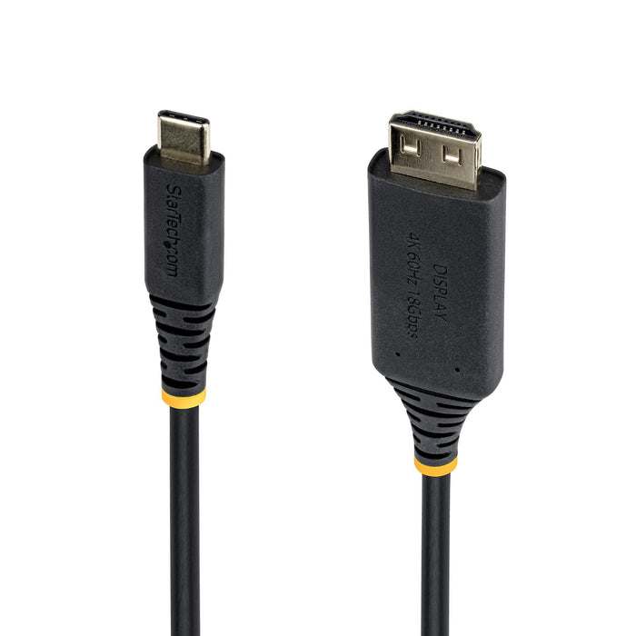 EAN 65030936972 - StarTech.com 1M-USBC-HDMI-4K60-G adaptador de cable de vídeo USB Tipo C HDMI tipo A (Estándar) Negro imagen 1