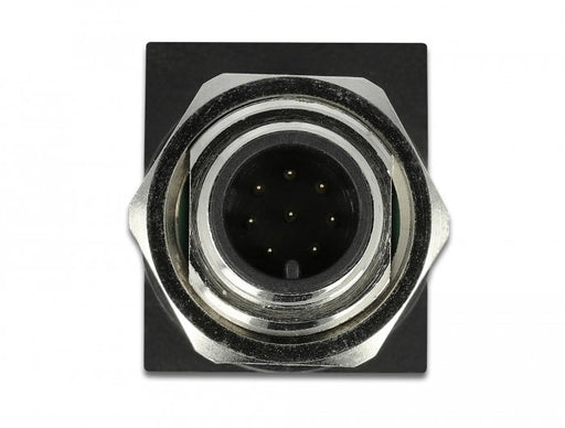 EAN 4043619663156 - DeLOCK 66315 cambiador de género para cable M12 RJ45 Negro imagen 2