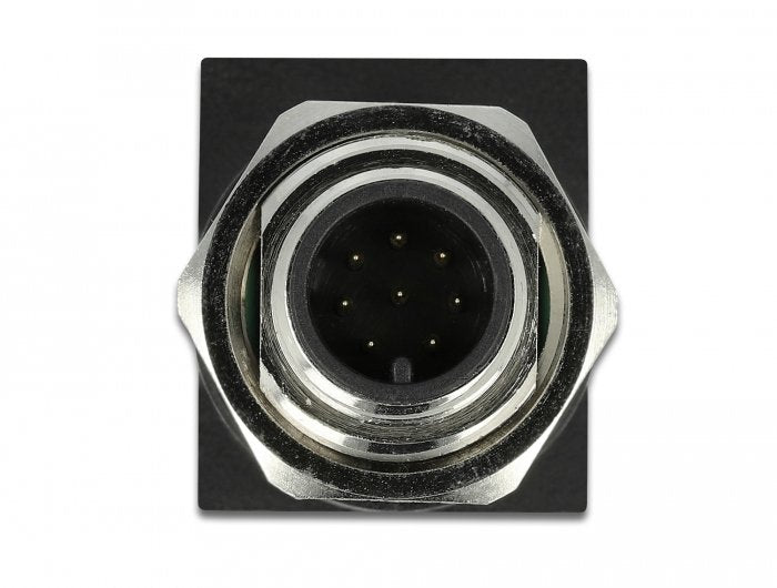 EAN 4043619663156 - DeLOCK 66315 cambiador de género para cable M12 RJ45 Negro imagen 2