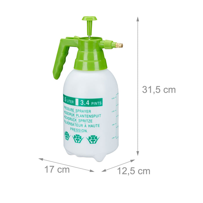 EAN 4052025266684 - Relaxdays 10026668 rociador de jardín Pulverizador manual 1,5 L imagen 4
