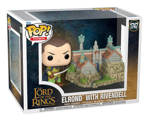 EAN 0889698837873 - FUNKO POP! Town Lord Elrond with Rivendell imagen 2