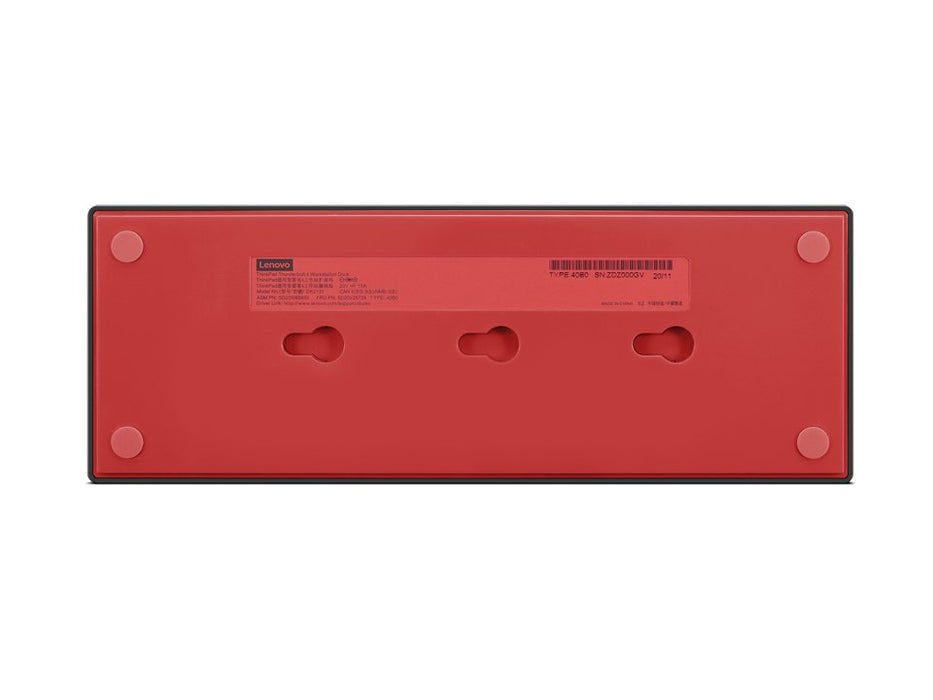 EAN 5704174859543 - Lenovo 40B00300DK base para portátil y replicador de puertos Alámbrico Thunderbolt 4 Negro, Rojo imagen 5