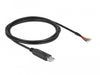 EAN 4043619904167 - DeLOCK 90416 cable de serie Negro 2 m USB 2.0 RS-232 imagen 1