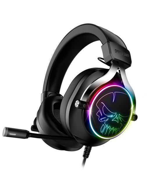 EAN 3700104424739 - Spirit of Gamer XPERT-H600 Auriculares Alámbrico Diadema Juego USB tipo A Negro imagen 1