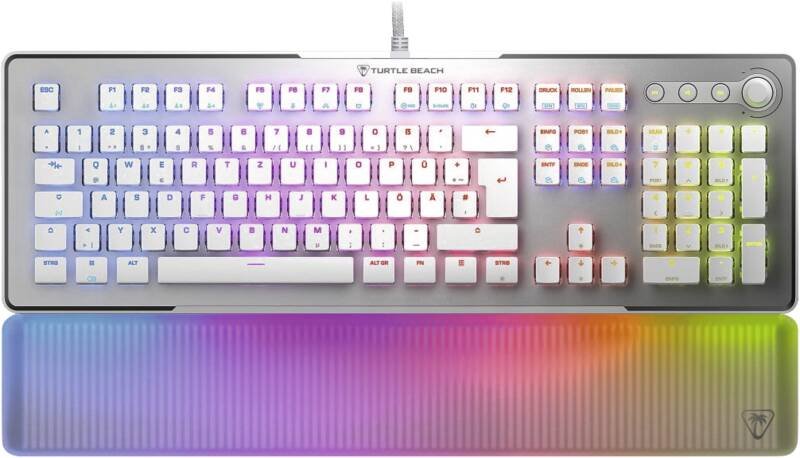 EAN 0731855210060 - Turtle Beach Vulcan II Max teclado Juego USB Alemán Blanco imagen 5