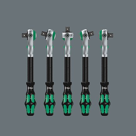 EAN 4013288225139 - Wera 05150110001 llave de carraca 37 pieza(s) Negro, Verde imagen 6