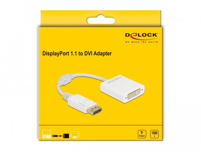 EAN 4043619610105 - DeLOCK 61010 adaptador de cable de vídeo 0,15 m DVI-D imagen 2