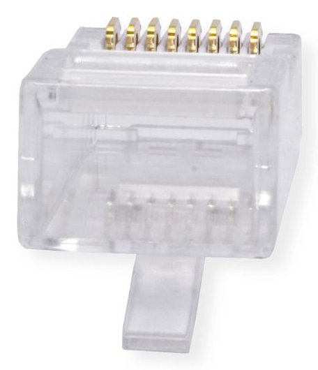 EAN 7630049634893 - ROLINE 21.17.3098 conector RJ-45 Oro, Transparente imagen 3