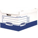 EAN 43859720507 - Fellowes 4474601 caja de almacenaje Rectangular Papel Azul, Blanco imagen 1