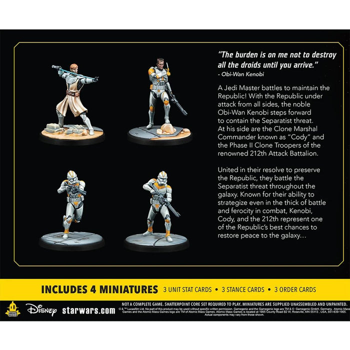 EAN 841333120313 - Asmodee Star Wars Shatterpoint - Hello There: General Obi-Wan Kenobi Squad Pack Figura imagen 2