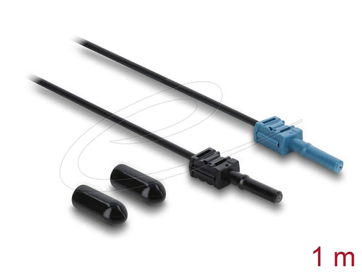 EAN 4043619910236 - DeLOCK 91023 adaptador de fibra óptica 1 pieza(s) Negro, Azul imagen 1