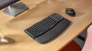 EAN 5099206117334 - Logitech Wave Keys teclado Oficina RF Wireless + Bluetooth QWERTZ Suizo Grafito imagen 9