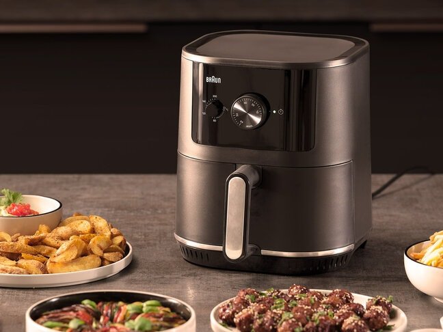 EAN 8021098004154 - Braun Multi Fry 3 Sencillo 4,3 L Independiente 1500 W Freidora de aire caliente Negro imagen 6