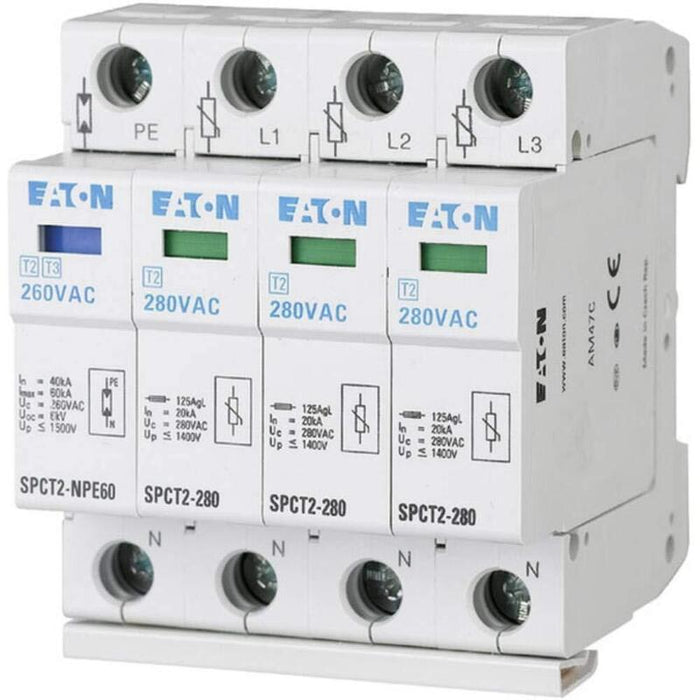Eaton Spct2-280-3+Npe 167620 ** Berspannungs-Ableiter Enchufable 280va