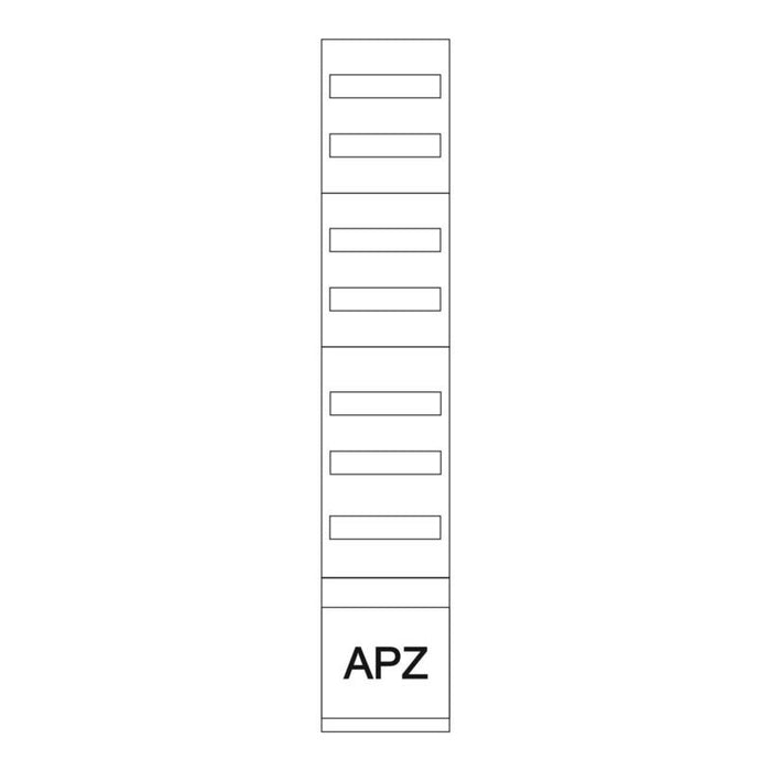 Eaton Zsd-V19 Apz Panel De Distribución 187909 9-Rhg H=1350mm M.Raum F.Apz(300mm)