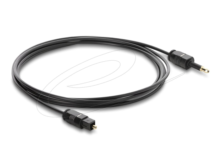 EAN 4043619880652 - DeLOCK 88065 cable de audio 1,5 m Toslink Mini-TOSLINK Negro imagen 2