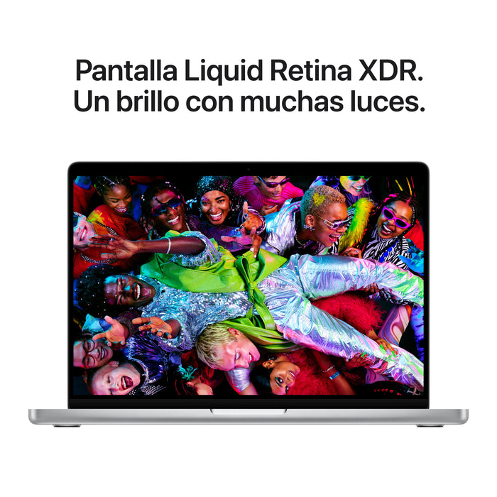 EAN 0195950491050 - Apple MacBook Pro Apple M M5 Portátil 36,1 cm (14.2") 16 GB 1 TB SSD Wi-Fi 6E (802.11ax) macOS Tahoe Plat imagen 6