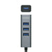 EAN 8436574705546 - AISENS A106-0507 hub de interfaz USB 3.2 Gen 1 (3.1 Gen 1) Type-A 5000 Mbit/s Gris imagen 2