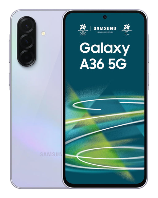 EAN 8806095984360 - Samsung Galaxy A36 5G 17 cm (6.7") SIM doble Android 15 USB Tipo C 8 GB 256 GB 5000 mAh Lavanda imagen 1