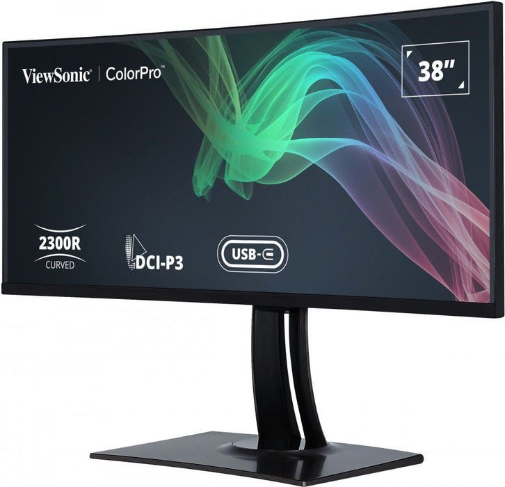 EAN 0766907013573 - Viewsonic VP3881A pantalla para PC 96,5 cm (38") 3840 x 1600 Pixeles Quad HD+ LED Negro imagen 5