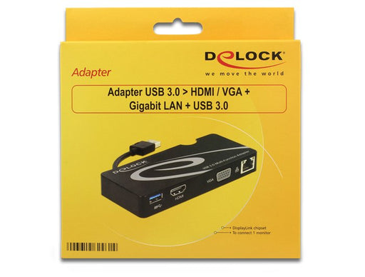EAN 4043619624614 - DeLOCK 62461 Adaptador gráfico USB Negro imagen 2