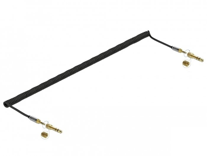EAN 4043619858392 - DeLOCK 85839 cable de audio 5 m 3,5mm Negro imagen 1