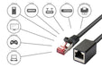 EAN 4014619936199 - Alcasa 8063VR-020S cable de red Negro 2 m Cat6 S/FTP (S-STP) imagen 4