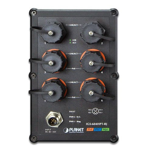 EAN 4711605281584 - PLANET IGS-604HPT-RJ switch Gestionado L2+ Gigabit Ethernet (10/100/1000) Energía sobre Ethernet (PoE) Ne imagen 3