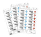 EAN 4005546725758 - Durable 102202 etiqueta autoadhesiva Rectángulo Blanco 240 pieza(s) imagen 2