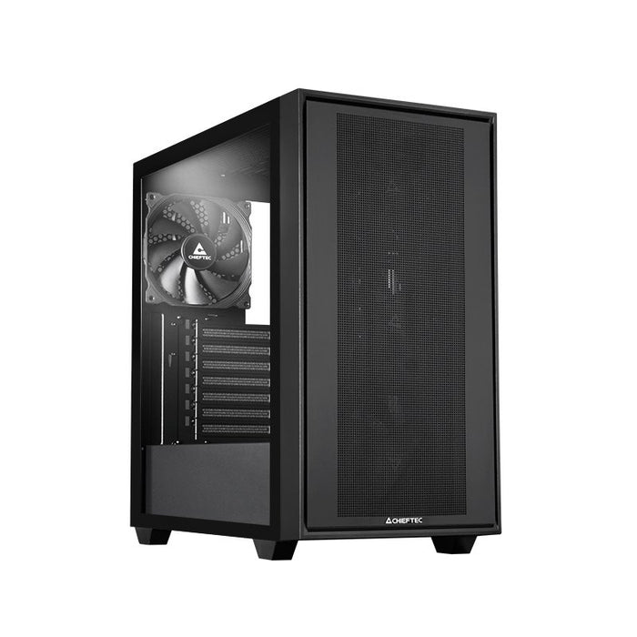 EAN 0753263078872 - Chieftec Midi Tower GS-03B-BLK-OP, Schwarz Negro imagen 1