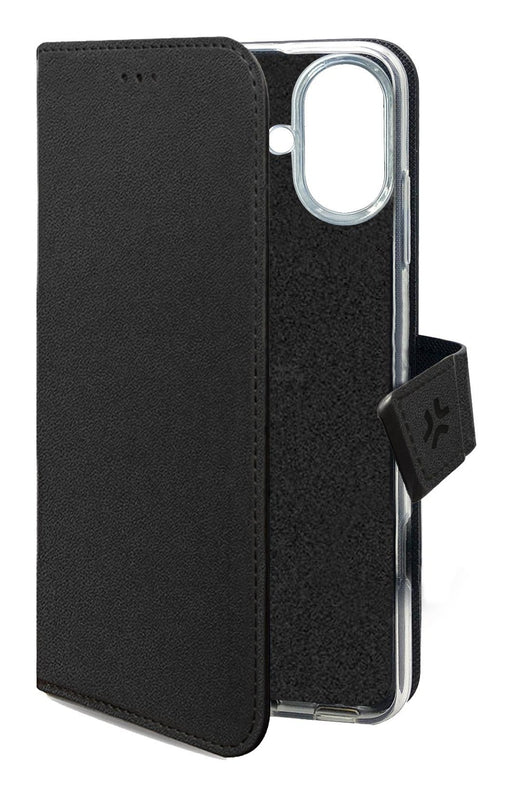 EAN 8021735223146 - Celly WALLY funda para teléfono móvil 16 cm (6.3") Funda cartera Negro imagen 2