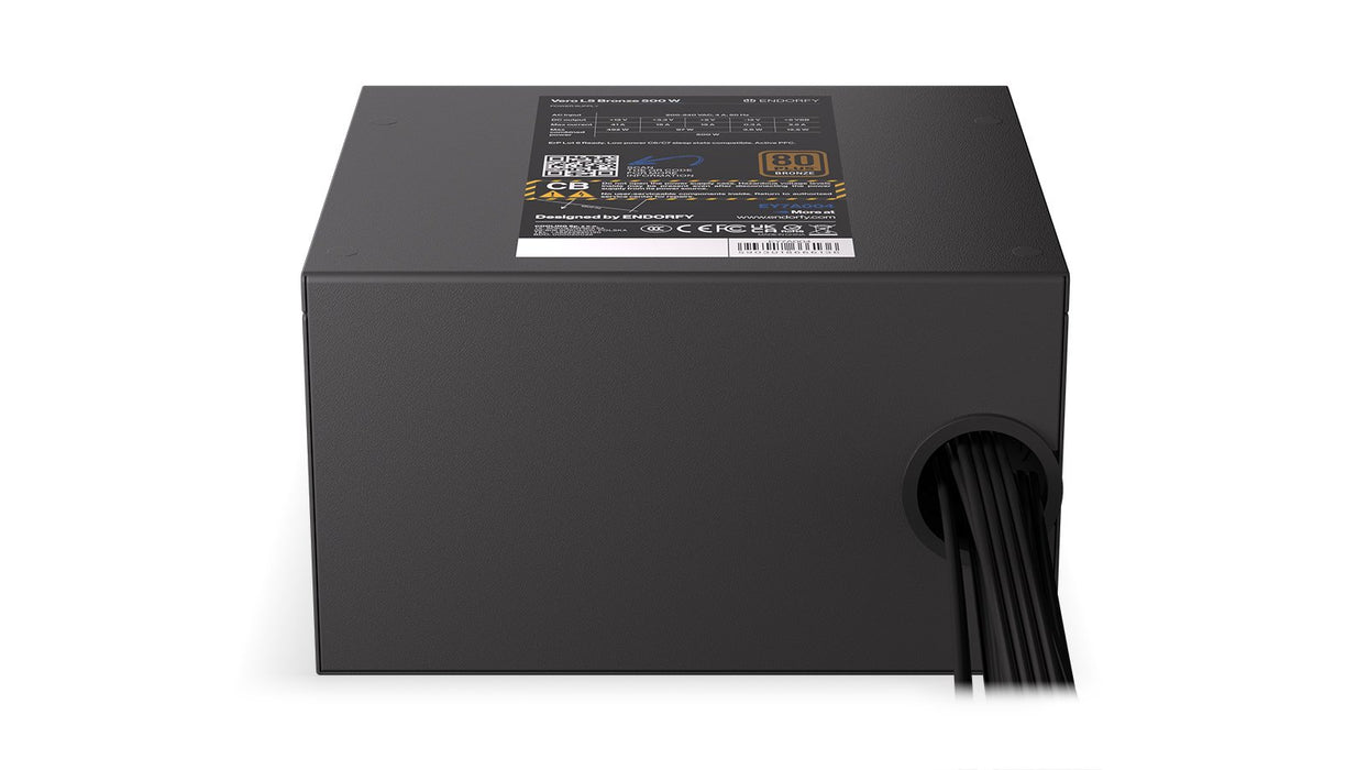 EAN 5903018666136 - ENDORFY Vero L5 unidad de fuente de alimentación 500 W 24-pin ATX ATX Negro imagen 8