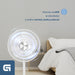 EAN 8426156012889 - Grunkel FAN-14SILENCE ventilador Blanco imagen 6