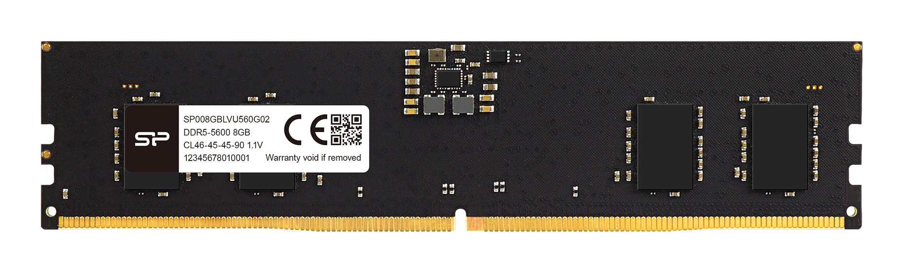 EAN 4713436152187 - Silicon Power SP032GBLVU560F02 módulo de memoria 32 GB 1 x 32 GB DDR5 5600 MT/s 288-pin DIMM ECC imagen 1