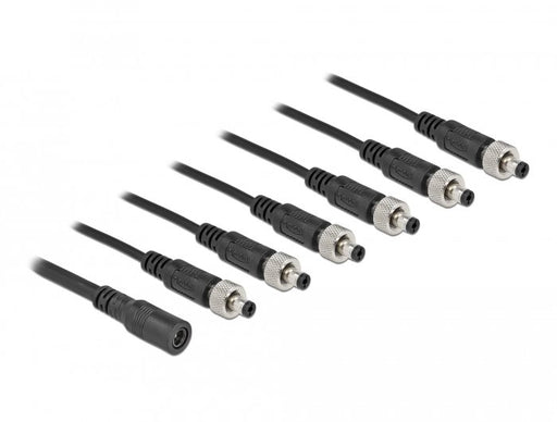 EAN 4043619865918 - DeLOCK 86591 cable divisor y combinador Divisor de señal para cable coaxial Negro imagen 2