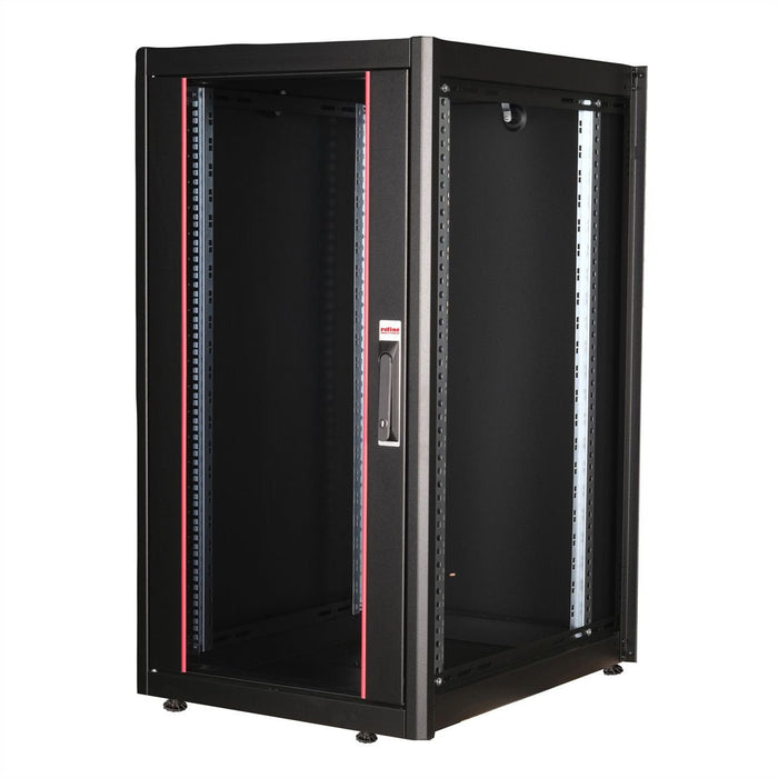 EAN 7630049602045 - ROLINE 26.21.0201 armario rack 22U Rack o bastidor independiente Negro imagen 2