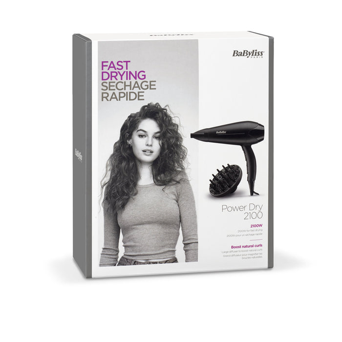 EAN 3030050153361 - BaByliss Power Dry 2100 secador 2100 W Negro imagen 7