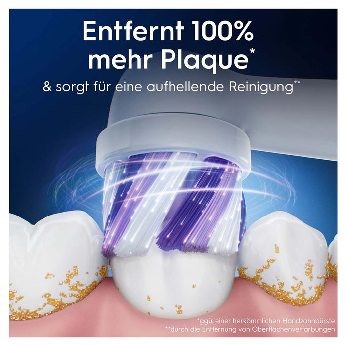 EAN 8700216373210 - Oral-B 373210 cepillo de cabello 2 pieza(s) Blanco imagen 2