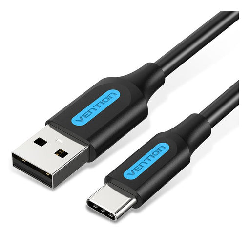 EAN 6922794756076 - Vention COKLF cable USB USB 2.0 1 m USB A USB C 0,48 Gbit/s Gris, Negro imagen 1