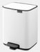 EAN 8710755236884 - Brabantia Bo 7 L Rectangular Acero Blanco imagen 2