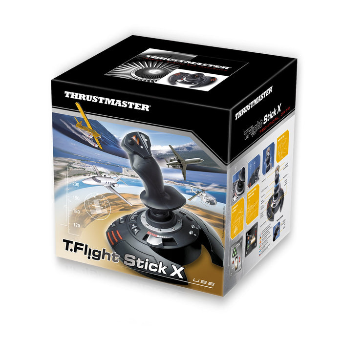 EAN 3362934108199 - Thrustmaster T.Flight Stick X Negro, Rojo, Plata USB Palanca de mando Analógico PC, Playstation 3 imagen 3