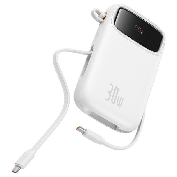 EAN 6932172667757 - Baseus QPow2 Polímero de litio 20000 mAh Blanco imagen 1