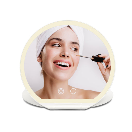 EAN 8055176402259 - Girmi BE03 espejo para maquillaje Independiente Alrededor Blanco imagen 2