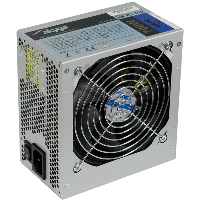 EAN 5901720131485 - Akyga AK-B1-700 unidad de fuente de alimentación 700 W 20+4 pin ATX ATX Gris imagen 2