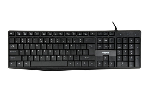 EAN 5903968681289 - iBox IKC2010B teclado Hogar USB QWERTY Inglés Negro imagen 1