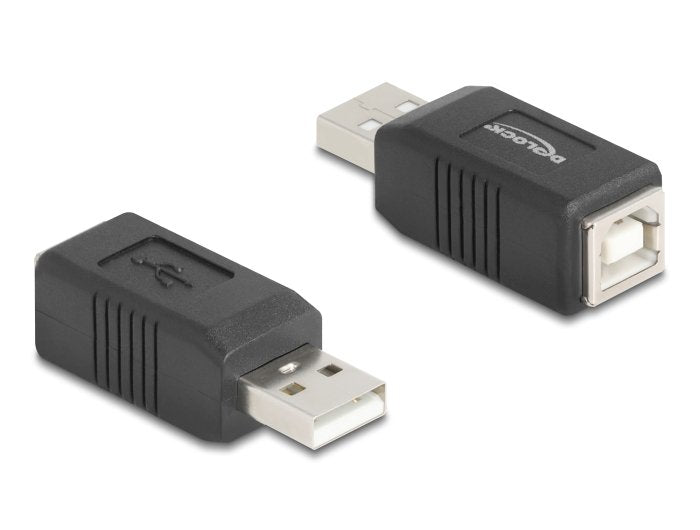 EAN 4043619672028 - DeLOCK 67202 cambiador de género para cable USB Type-A USB Type-B Negro imagen 1