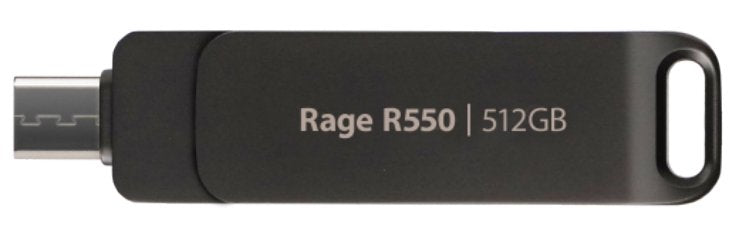 EAN 4711378428841 - Patriot Memory Rage R550 unidad flash USB 512 GB USB Type-A / USB Type-C 3.2 Gen 1 (3.1 Gen 1) Negro imagen 1