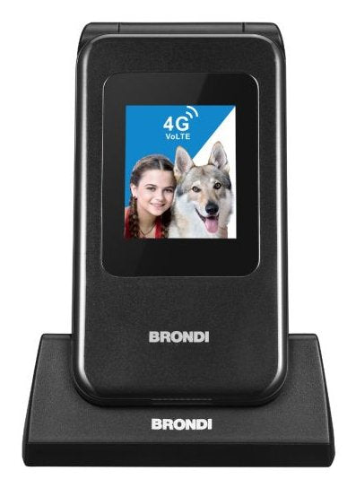 EAN 8015908810806 - Brondi 10281080 teléfono móvil 7,11 cm (2.8") Negro, Metálico Característica del teléfono imagen 5